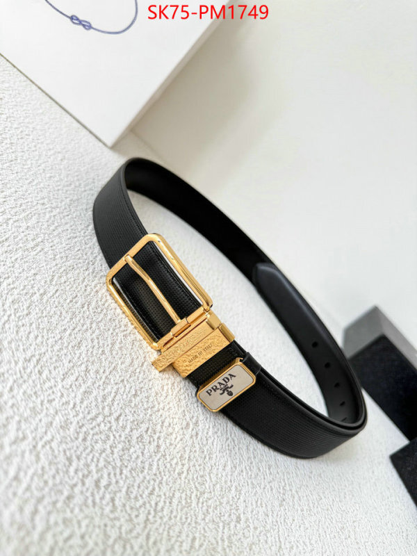 Belts-Prada replica 1:1 high quality ID: PM1749 $: 75USD
