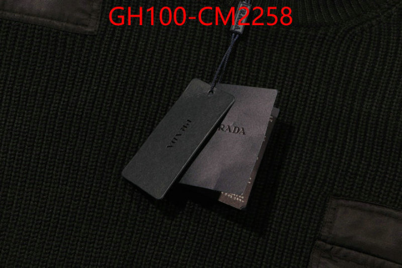 Clothing-Prada fashion designer ID: CM2258 $: 100USD