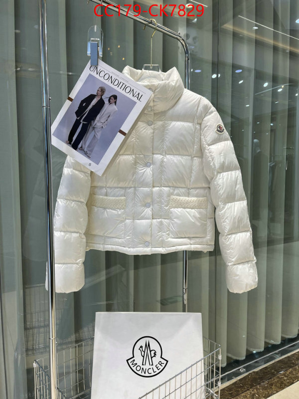 Down jacket Women-Moncler buy high quality cheap hot replica ID: CK7829 $: 179USD