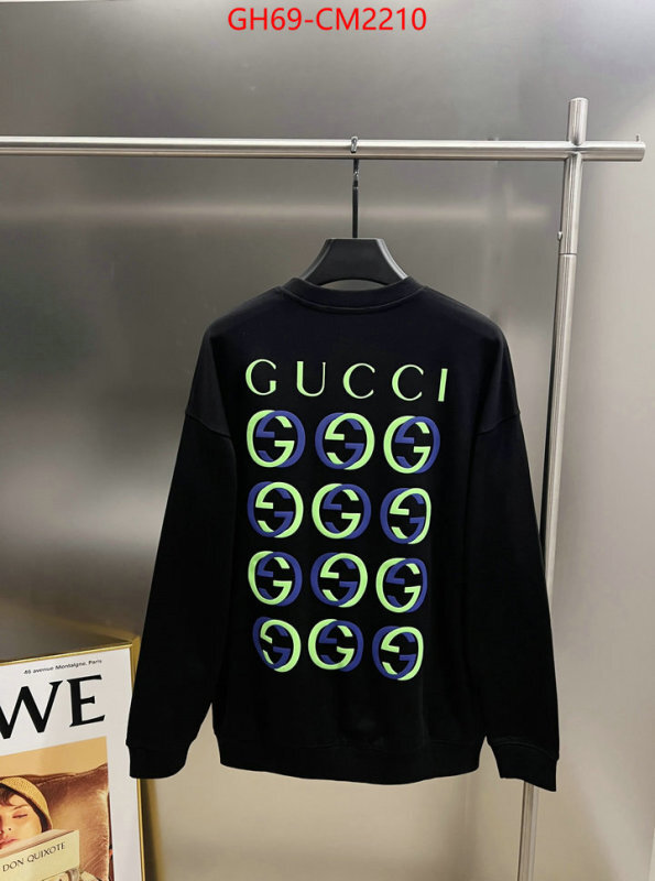 Clothing-Gucci designer fake ID: CM2210 $: 69USD