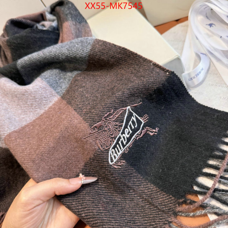 Scarf-Burberry online sales ID: MK7545 $: 55USD