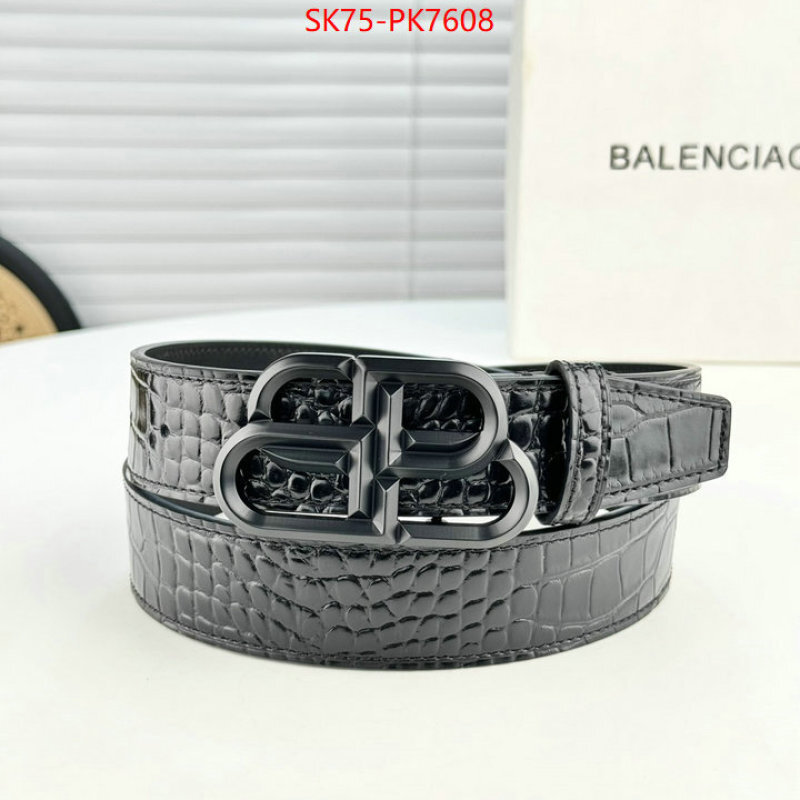 Belts-Balenciaga how to find replica shop ID: PK7608 $: 75USD
