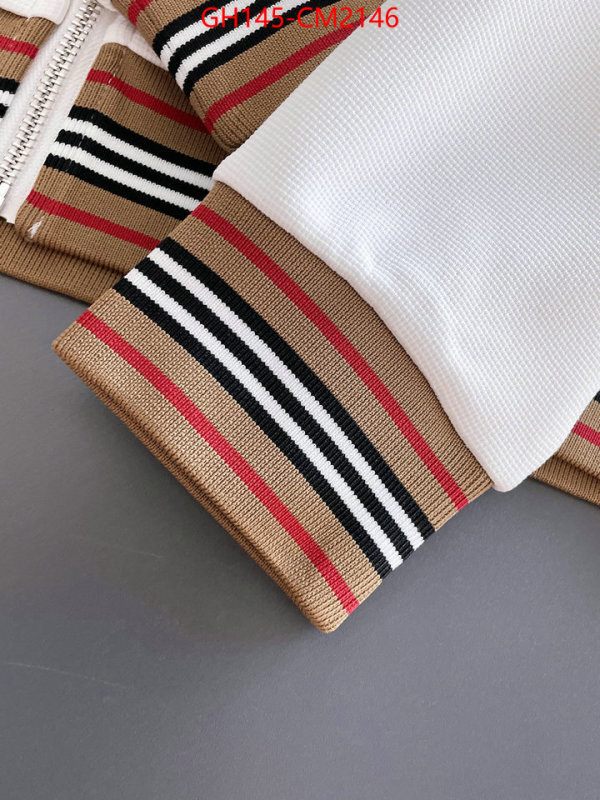 Clothing-Burberry replcia cheap ID: CM2146 $: 145USD