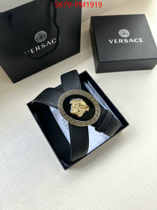 Belts-Versace cheap replica designer ID: PM1919 $: 79USD