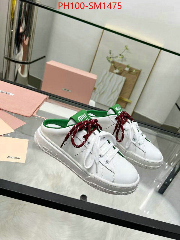 Women Shoes-Miu Miu designer wholesale replica ID: SM1475 $: 100USD