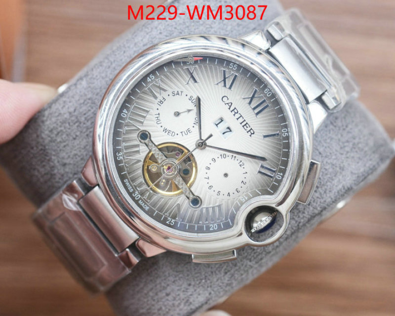 Watch(TOP)-Cartier cheap wholesale ID: WM3087 $: 229USD-shoes yupoo Watch(TOP)-Cartier cheap wholesale ID: WM3087 $: 229USD