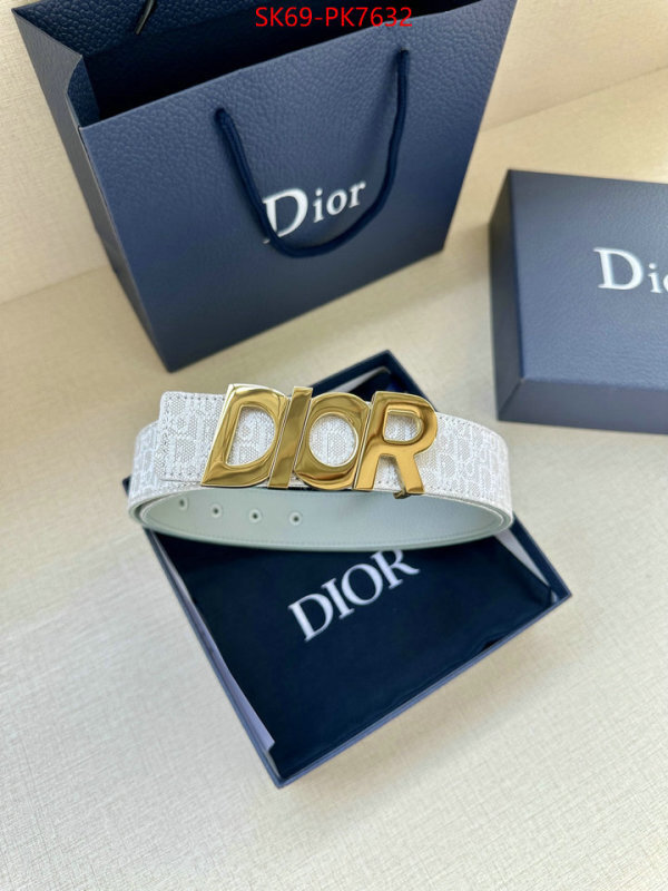 Belts-Dior 2024 aaaaa replica customize ID: PK7632 $: 69USD