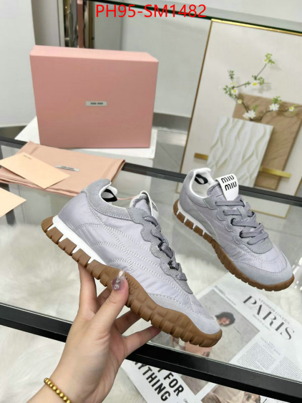 Women Shoes-Miu Miu top 1:1 replica ID: SM1482 $: 95USD