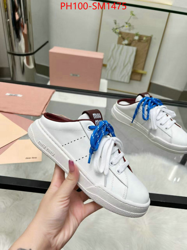 Women Shoes-Miu Miu designer wholesale replica ID: SM1475 $: 100USD