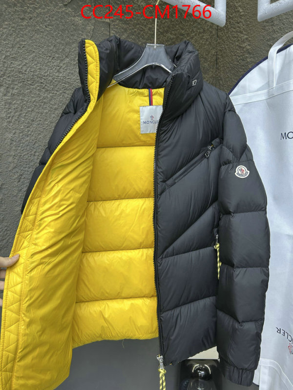 Down jacket Men-Moncler luxury fashion replica designers ID: CM1766 $: 245USD