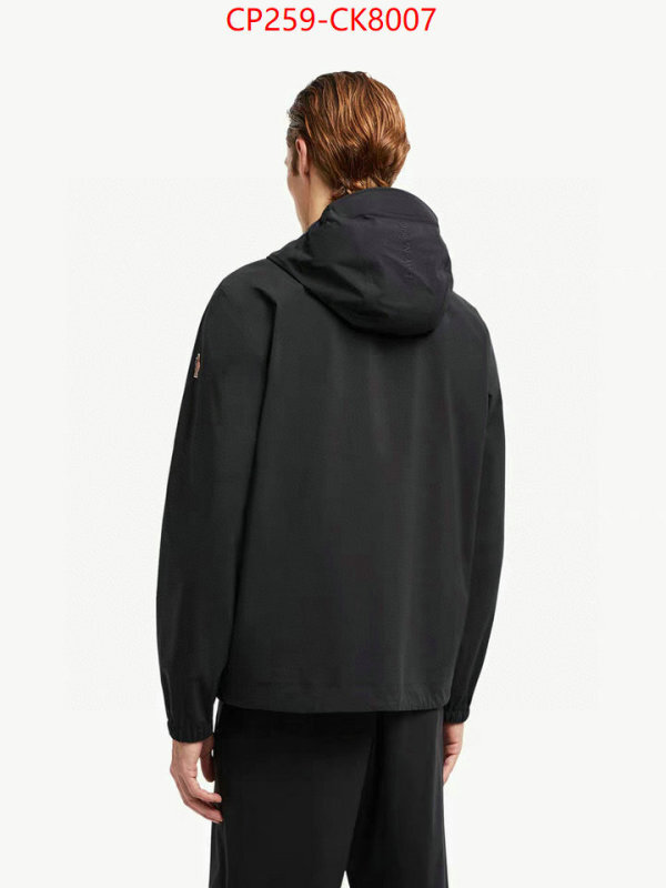 Down jacket Men-Moncler high quality 1:1 replica ID: CK8007 $: 259USD