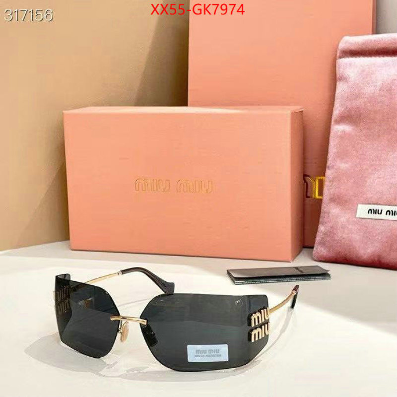 Glasses-Miu Miu replica every designer ID: GK7974 $: 55USD
