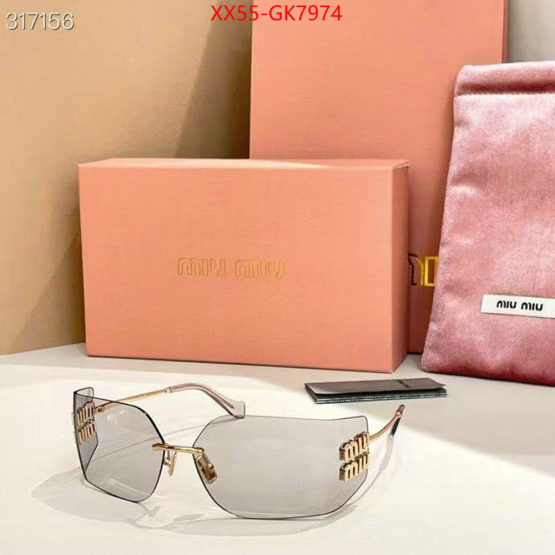 Glasses-Miu Miu replica every designer ID: GK7974 $: 55USD