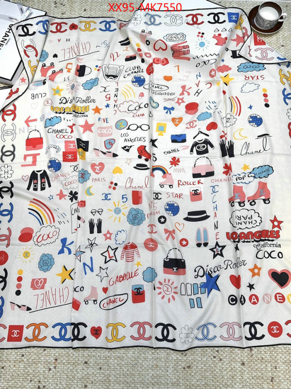Scarf-Chanel top designer replica ID: MK7550 $: 95USD