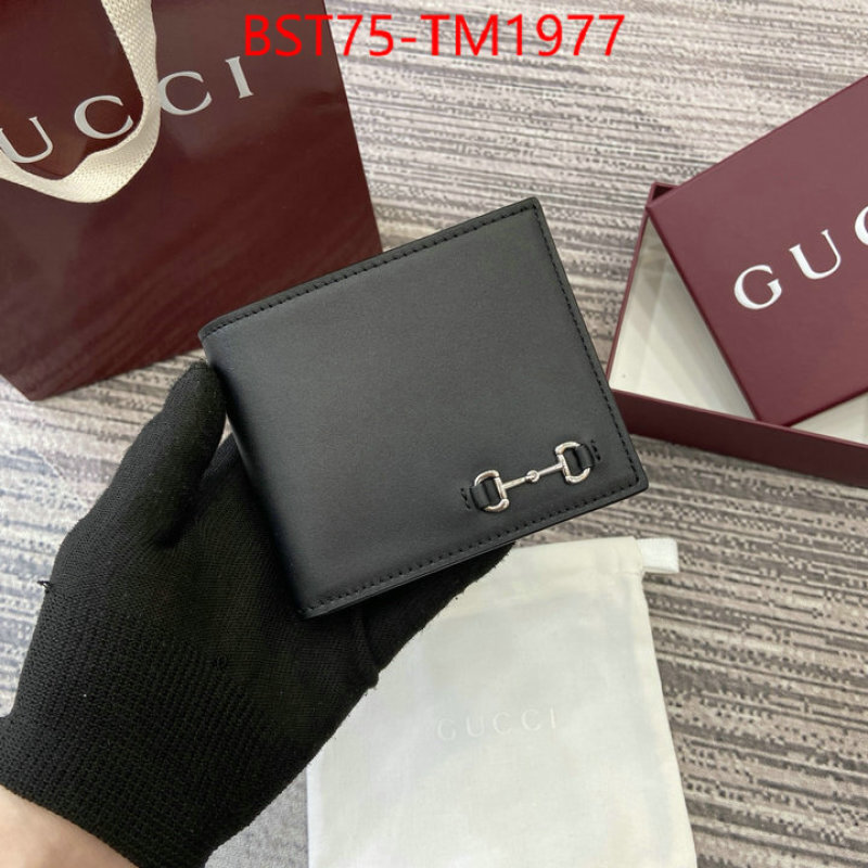 Gucci Bags(TOP)-Wallet- where can i buy ID: TM1977 $: 75USD,