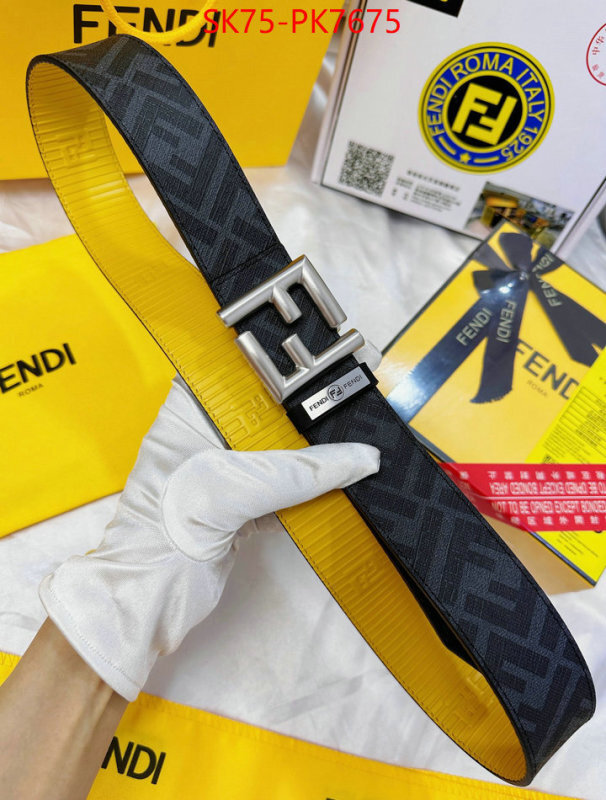 Belts-Fendi aaaaa quality replica ID: PK7675 $: 75USD