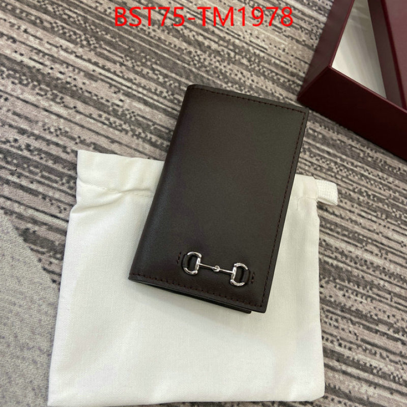 Gucci Bags(TOP)-Wallet- perfect ID: TM1978 $: 75USD,