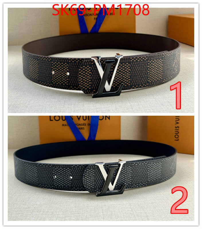 Belts-LV shop cheap high quality 1:1 replica ID: PM1708 $: 69USD