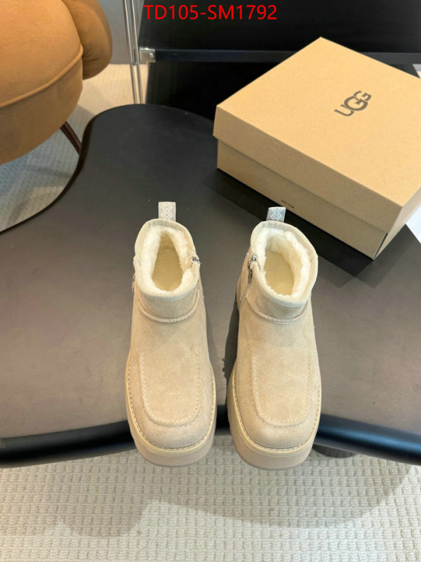 Women Shoes-UGG designer 1:1 replica ID: SM1792 $: 105USD