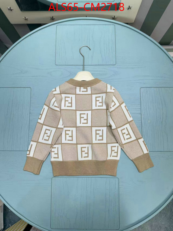 Kids clothing-Fendi high quality replica ID: CM2718 $: 65USD