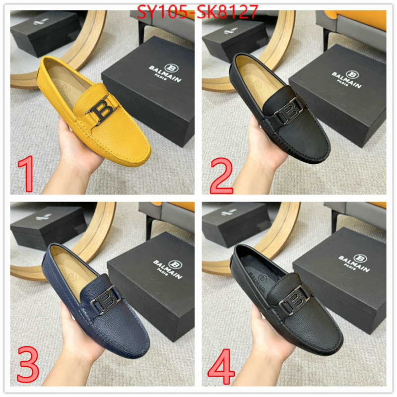 Men Shoes-Balmain counter quality ID: SK8127 $: 105USD-shoes yupoo Men Shoes-Balmain counter quality ID: SK8127 $: 105USD