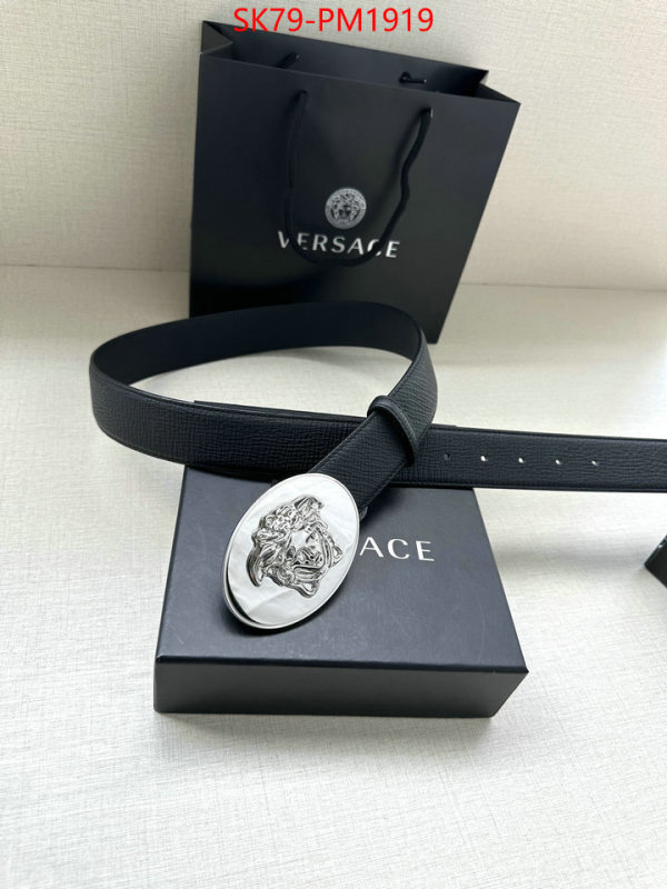 Belts-Versace cheap replica designer ID: PM1919 $: 79USD