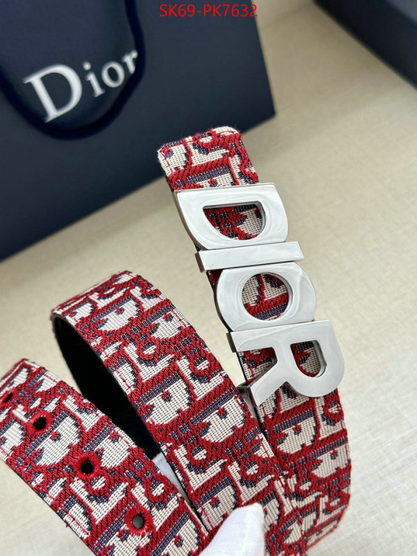 Belts-Dior 2024 aaaaa replica customize ID: PK7632 $: 69USD