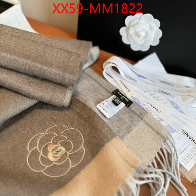 Scarf-Chanel where to buy high quality ID: MM1822 $: 59USD