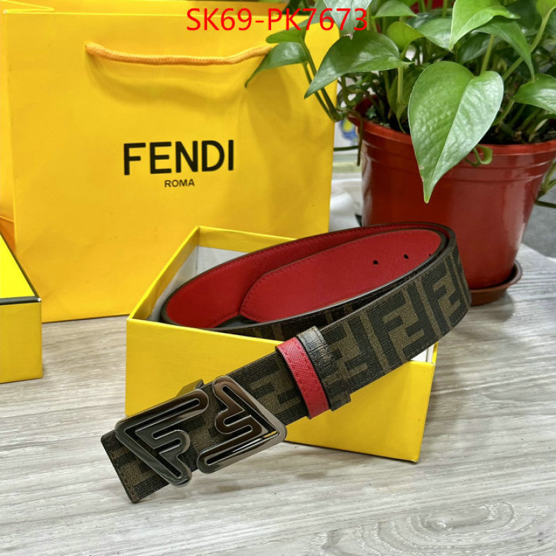 Belts-Fendi best capucines replica ID: PK7673 $: 69USD