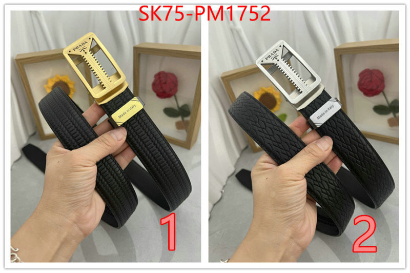 Belts-Prada best fake ID: PM1752 $: 75USD