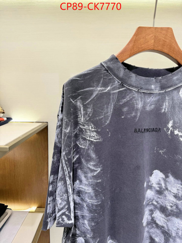 Clothing-Balenciaga where to buy high quality ID: CK7770 $: 89USD