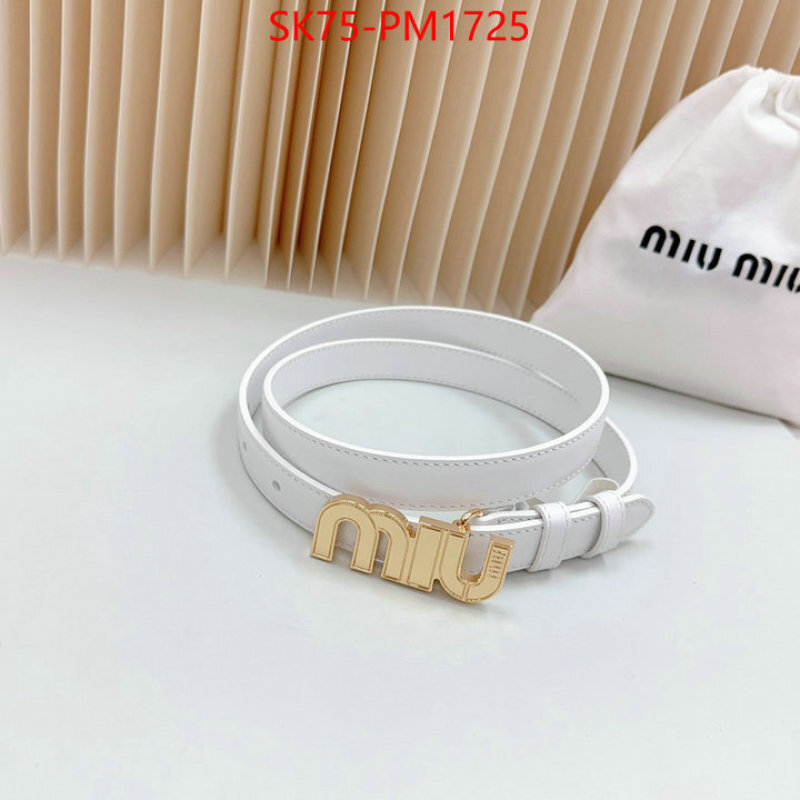 Belts-MIU MIU buy the best high quality replica ID: PM1725 $: 75USD
