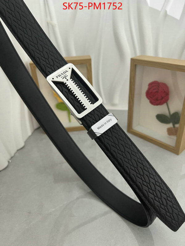 Belts-Prada best fake ID: PM1752 $: 75USD