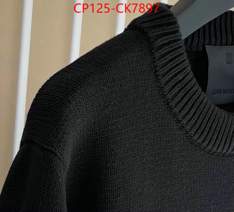 Clothing-Givenchy the best designer ID: CK7897 $: 125USD