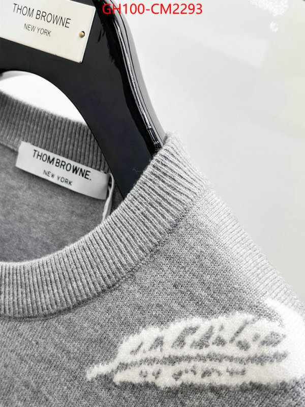 Clothing-Thom Browne 7 star quality designer replica ID: CM2293 $: 100USD