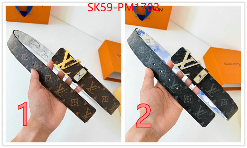 Belts-LV best quality fake ID: PM1702 $: 59USD