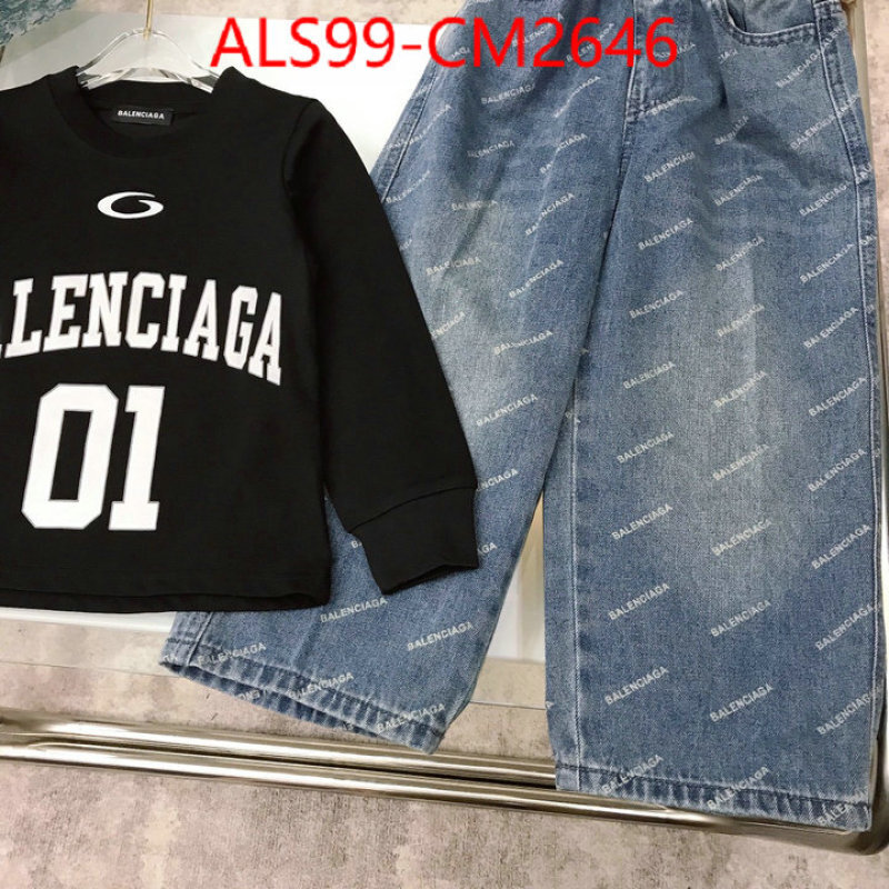 Kids clothing-Balenciaga for sale online ID: CM2646 $: 99USD