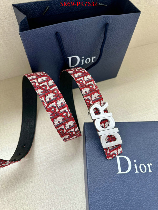 Belts-Dior 2024 aaaaa replica customize ID: PK7632 $: 69USD