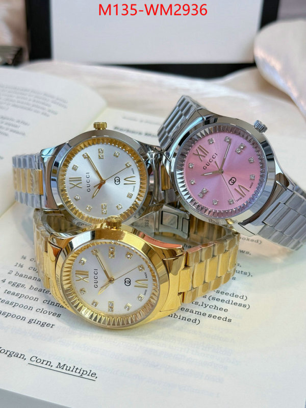 Watch(4A)-Gucci what best replica sellers ID: WM2936 $: 135USD-shoes yupoo Watch(4A)-Gucci what best replica sellers ID: WM2936 $: 135USD
