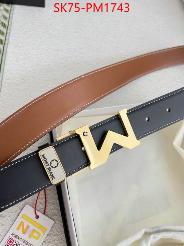 Belts-Montblanc fashion designer ID: PM1743 $: 75USD