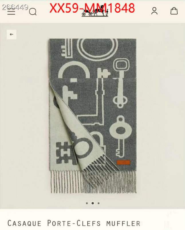 Scarf-Hermes highest quality replica ID: MM1848 $: 59USD