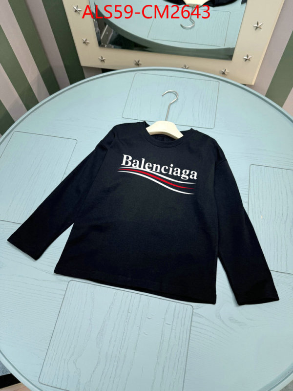 Kids clothing-Balenciaga only sell high-quality ID: CM2643 $: 59USD