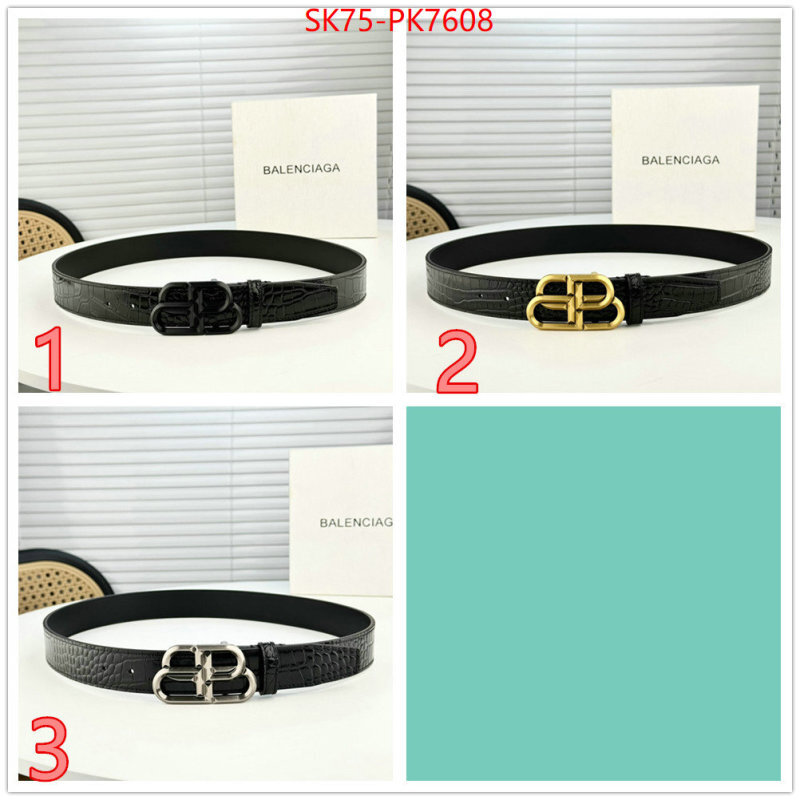 Belts-Balenciaga how to find replica shop ID: PK7608 $: 75USD