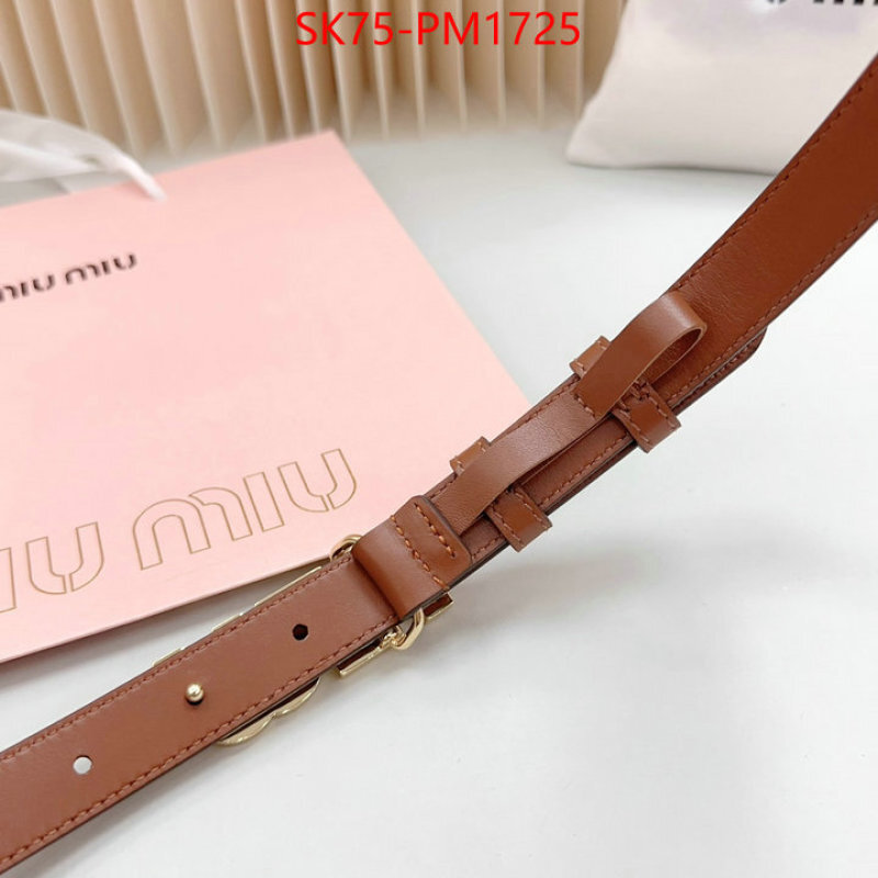 Belts-MIU MIU buy the best high quality replica ID: PM1725 $: 75USD