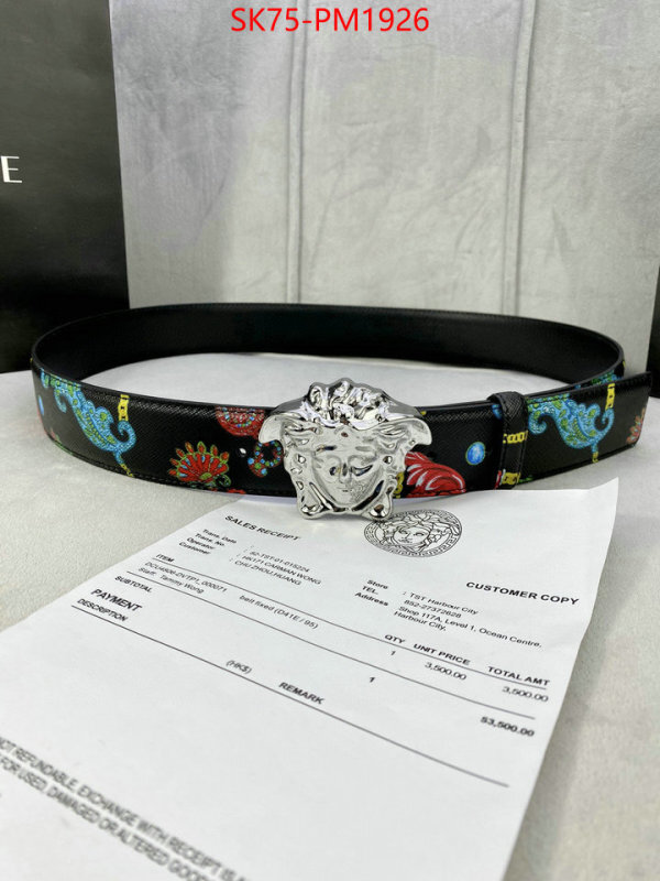 Belts-Versace high quality perfect ID: PM1926 $: 75USD
