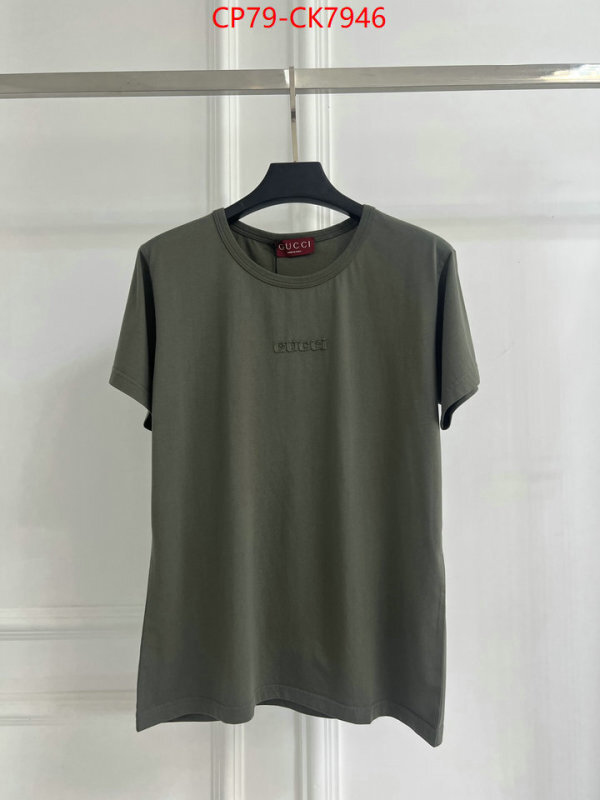 Clothing-Gucci buy replica ID: CK7946 $: 79USD
