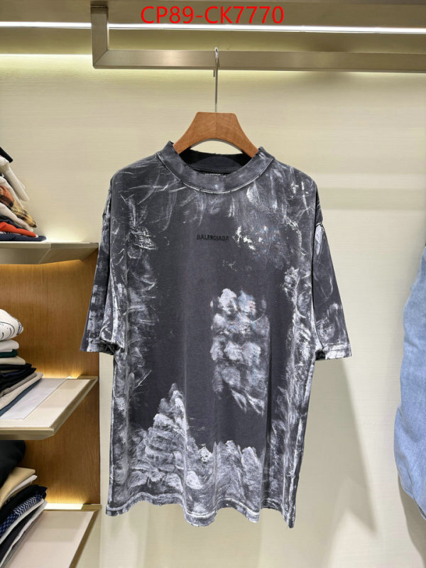 Clothing-Balenciaga where to buy high quality ID: CK7770 $: 89USD