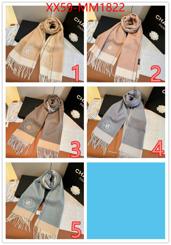 Scarf-Chanel where to buy high quality ID: MM1822 $: 59USD