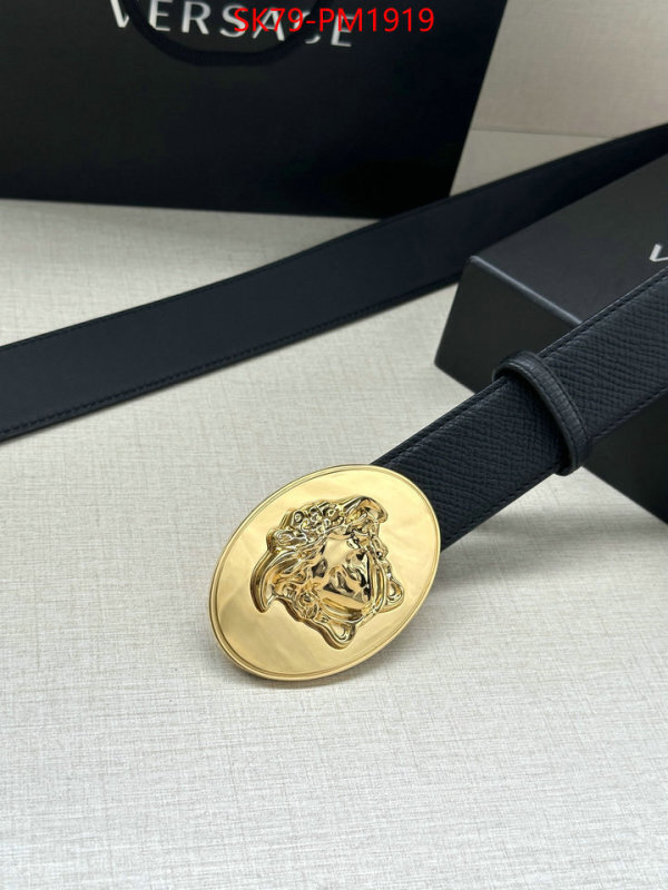 Belts-Versace cheap replica designer ID: PM1919 $: 79USD