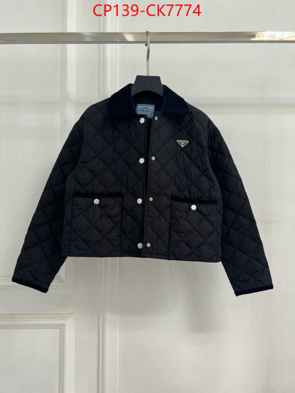 Clothing-Prada replica 2024 perfect luxury ID: CK7774 $: 139USD